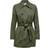 Only Valerie Double Breasted Trenchcoat - Green/Grape Leaf