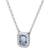 Swarovski Millenia Necklace - Silver/Blue/Transparent