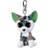 Tactic Lumo Stars bamse, ulven Woody, nøglering 8,5 cm