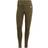 Adidas Designed To Move High-Rise 3-Stripes 7/8 Sport Tights Women - Focus Olive/White