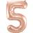 Folat Tal Ballon, Rosegold, 5, 86 cm