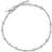 Rosefield Bracelet - Silver/Transparent