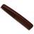 The Home Fusion Company Mens 6 Inch Lightweight Pocket Comb Brown