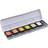 FINETEC Pearlescent Colours Metals 6 Pan Set