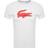 Lacoste Sport 3D Print Crocodile Breathable Jersey T-shirt Men - White/Red