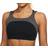 Nike Yoga Indy Light-Support Non-Padded Sports Bra - Black/Medium Ash/Iron Grey