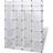 vidaXL Modular Förvaringsskåp 146x180.5cm