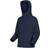 Regatta Kid's Kacie Hooded Fleece - Navy Corded Velour