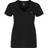 Levi's Camiseta Básica Mujer Cuello Pico Algodón Logo Bordado - Black