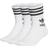 Adidas Originals Mid Cut Crew Socks 3-pack - White/Black