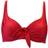 Pour Moi Azure Underwired Lined Non Padded Top - Deep Red