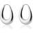 Sophie By Sophie Bold Small Hoops - Silver