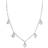 Sif Jakobs Portofino Necklace - Silver/Transparent