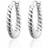 Sophie By Sophie Twisted Mini Hoops - Silver