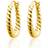 Sophie By Sophie Twisted Mini Hoops - Gold