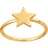 Sophie By Sophie Star Small Ring - Gold