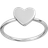 Sophie By Sophie Heart Ring - Silver