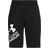 Under Armour Boy's Prototype 2.0 Logo Shorts - Black/White