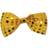 Bristol Novelty Sequin Bow Tie Gold