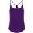 Tridri Yoga Vest Women - Bright Purple/Purple Melange