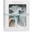 Cam Cam Copenhagen Gift Box w. Printed Swaddle and Peacock Rattle Grey Wave