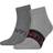 Calvin Klein Logo Ankle Socks 2-pack - Mid Grey Melange