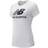 New Balance Essentials Stacked Logo T-shirt Women's - White/Black