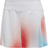 Adidas Melbourne Tennis Printed Match Skirt Women - White/Black /Vivid Red