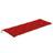 vidaXL - Cuscino per sedia Rosso (150x50cm)