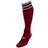 Precision Pro Football Socks Unisex - Maroon/White