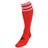 Precision Pro Football Socks Unisex - Red/White