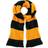 Beechfield Varsity Unisex Winter Scarf - Black/Gold