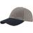 Atlantis Liberty Sandwich Heavy Brush 6 Panel Cap - Grey/Navy