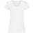 Universal Textiles Women's Value Fitted V-Neck Short Sleeve Casual T-shirt - Snow