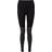 Tridri Rib Knit Contrast Bottom Leggings Women - Black/Charcoal