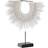 Dkd Home Decor Dekorativ figur Jern Fjer Muslinger (42 x 9.5 x 44 cm) Dekorationsfigur
