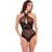 René Rofé Midnight Halter Teddy Black M/L