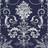 Laura Ashley Josette MidNacht Non-woven Tapeter 10mx52cm