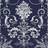 Laura Ashley Josette Wallpaper Midnight Navy