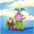 Super7 The Simpsons ULTIMATES! Figure Krusty The Clown