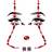 Leg Avenue Clown Adhesive Face Jewels