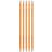 Knitpro Trendz Strømpepinde Akryl 15cm 4,00mm 5.9in US6 Orange
