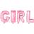 Globos GIRL Folie Balloner