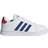 Adidas Kid's Grand Court - Cloud White/Royal Blue/Vivid Red