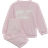 adidas Infant Essentials Sweatshirt & Pants - Clear Pink/White (H65821)
