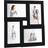 vidaXL Collage Photo Frame 13x18cm 4pcs
