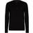 AllSaints Mode Merino Henley T-shirt - Black