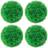 vidaXL Artificial Boxwood Balls 4 pcs 12 cm