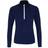 Tridri Performance Quarter Zip Top Women - Navy/White