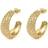 Emma Israelsson Dew Hoops - Gold